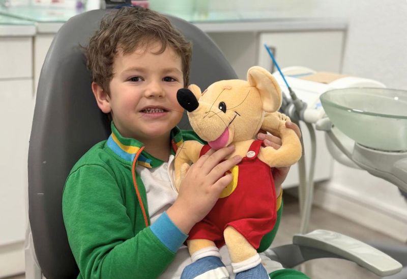Golpes en los dientes en niños