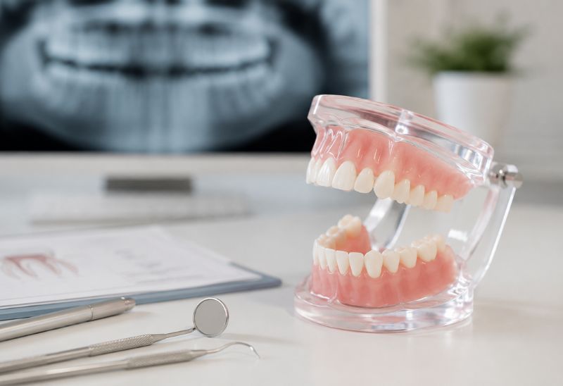 no sustituir una pieza dental